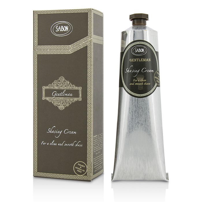 Крем для бритья Sabon Gentleman с маслом белого чая и кокосом, 150 мл
