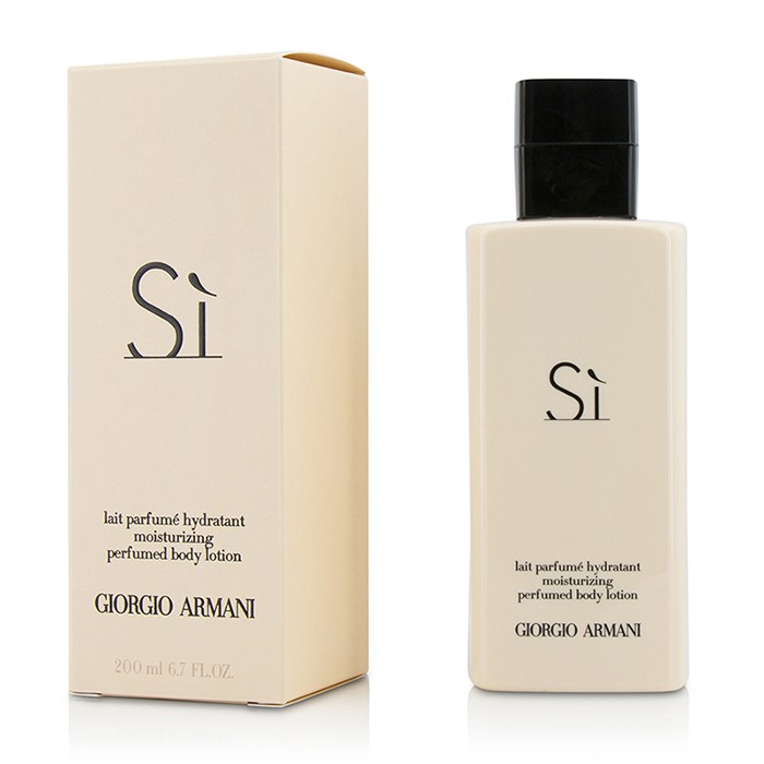 Лосьон для тела Giorgio Armani Si с увлажняющим эффектом, 200 мл