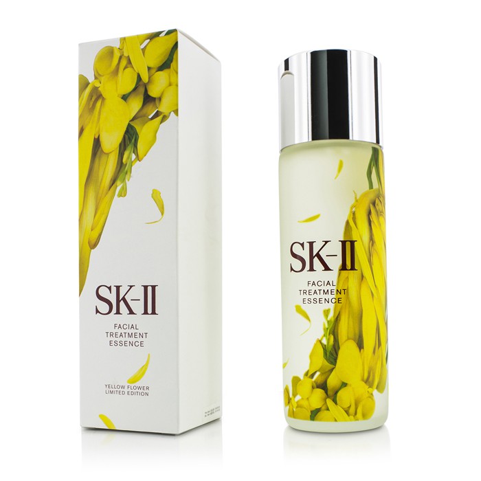 Эссенция для лица SK-II с восстанавливающим эффектом 215 мл (лимитированная с жёлтыми цветами)