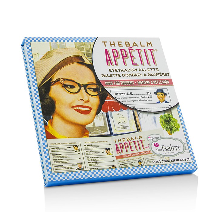 Палитра теней для век TheBalm Balm Appetit 13,5 г — 9 высокопигментированных оттенков для макияжа глаз