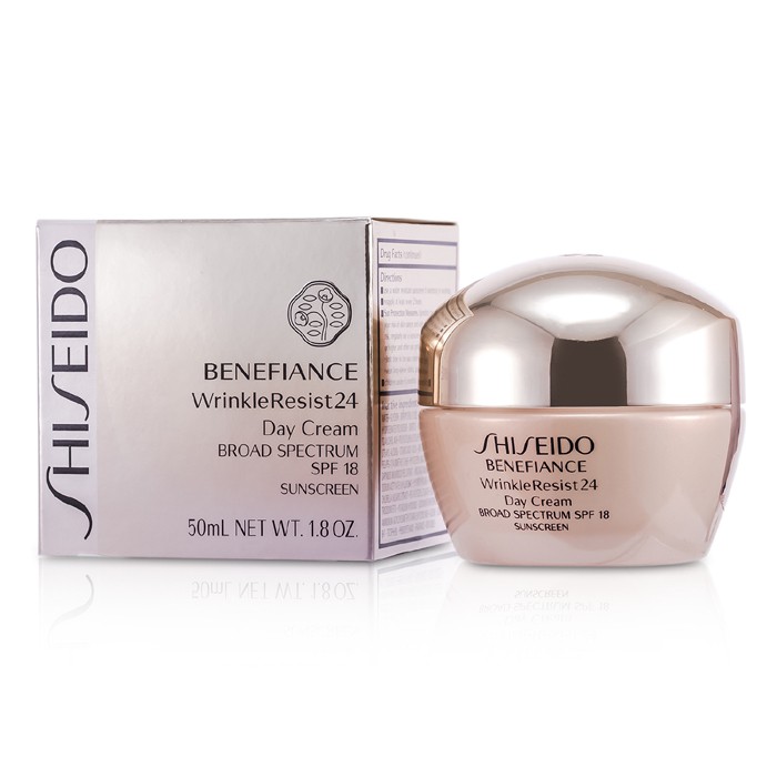 Дневной крем с экстрактом тимьяна для лица Shiseido Benefiance, 50 мл, SPF 18, антиоксидантная защита и увлажнение