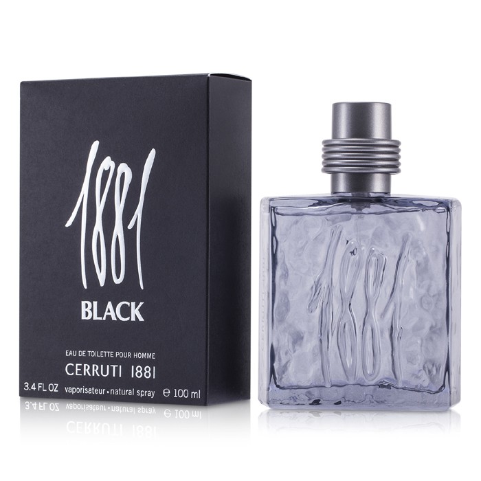Cerruti 1881 Black туалетная вода для мужчин, 100 мл, восточно-древесный аромат с нотами лаванды и кедра