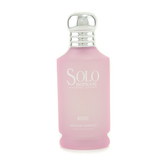 Eau de toilette Luciano Soprani Solo Rose 50 мл — свежий цветочный аромат для женщин, ода элегантности и женственности