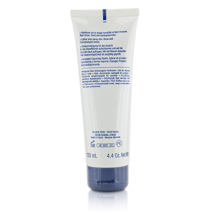 Очищающий гель для умывания Clarins с экстрактами растений для мужчин, 125 мл