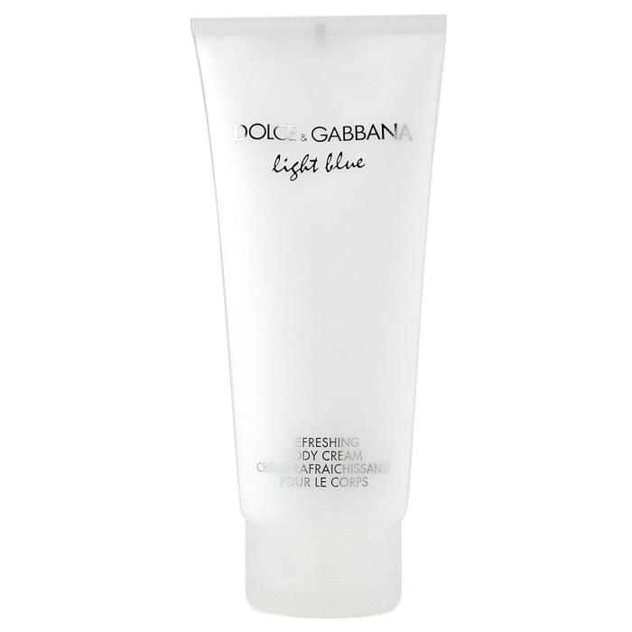Крем для тела Dolce & Gabbana Light Blue с увлажняющими ингредиентами, 200 мл