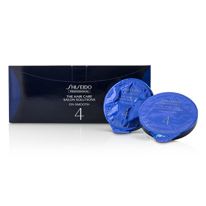 Shiseido разглаживающее средство для волос 12x15 мл для восстановления и защиты поврежденных прядей