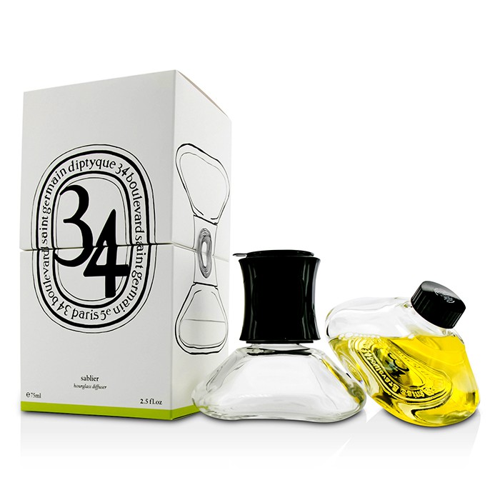 Диффузор для ароматов Diptyque «34 Бульвар Сен-Жермен», 75 мл, стильный для дома, мягкий расслабляющий аромат