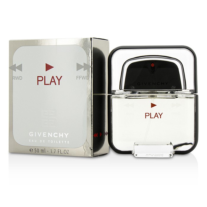 Givenchy Play туалетная вода для мужчин, 50 мл — яркий аромат с бергамотом и древесными нотами