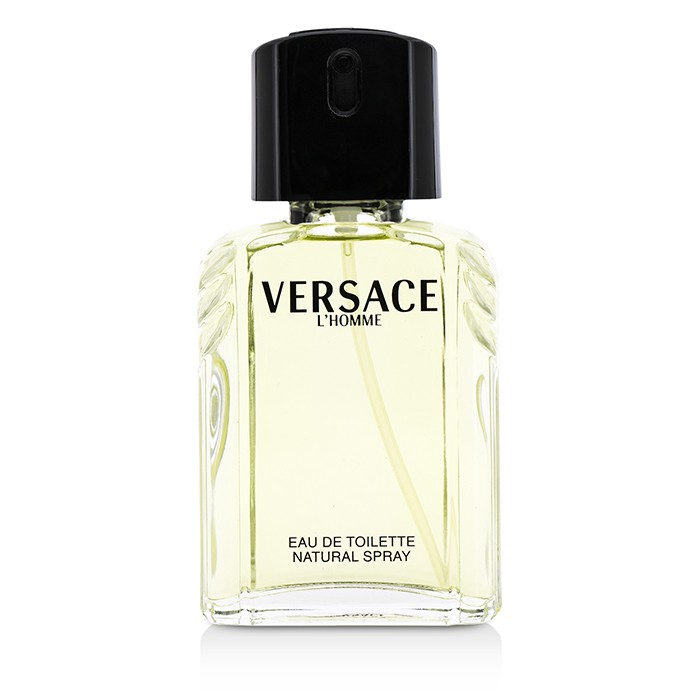 Versace L'Homme туалетная вода 100 мл — мужественный аромат с нотами пимента и лимона для уверенного мужчины