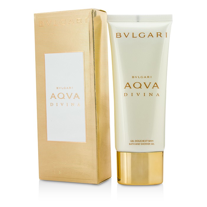 Гель для ванной и душа Bvlgari Aqva Divina с увлажняющим эффектом, 100 мл