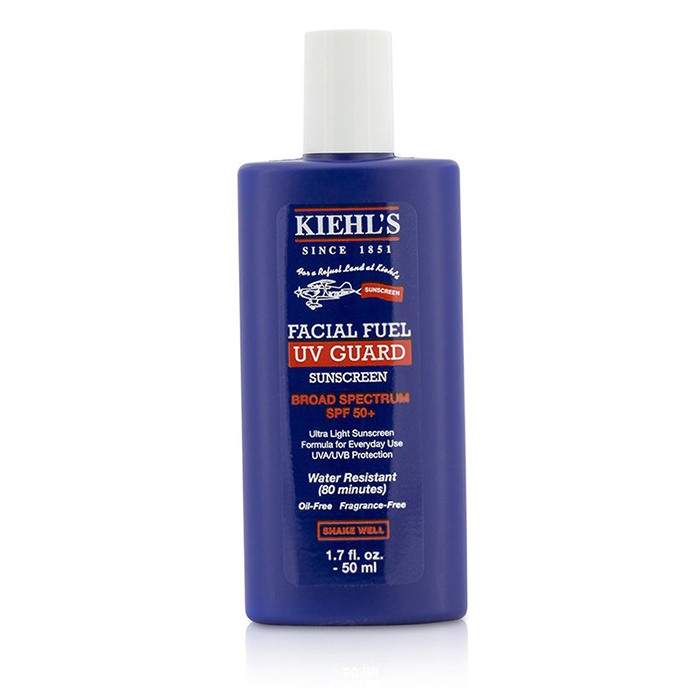 Kiehl's Увлажняющий защитный крем для лица SPF 50+ с кофеином, 50 мл