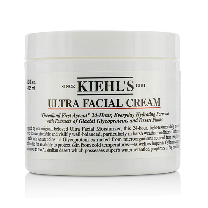 Kiehl's Ультра увлажняющий крем для лица 125 мл с лёгкой текстурой для нормальной и комбинированной кожи