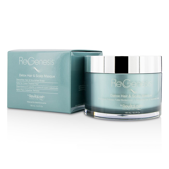 Маска для волос и кожи головы RevitaLash ReGenesis Detox с экстрактом коры ивы, 190 мл