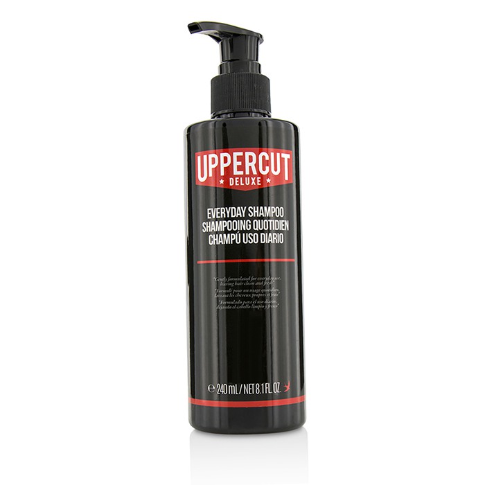Шампунь для мужчин Uppercut Deluxe с экстрактом лакрицы и ментолом для ежедневного использования 240 мл