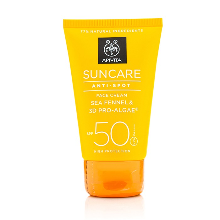 Крем для лица с SPF 50 и профилактикой пигментации на основе стволовых клеток морского фенхеля, 50 мл