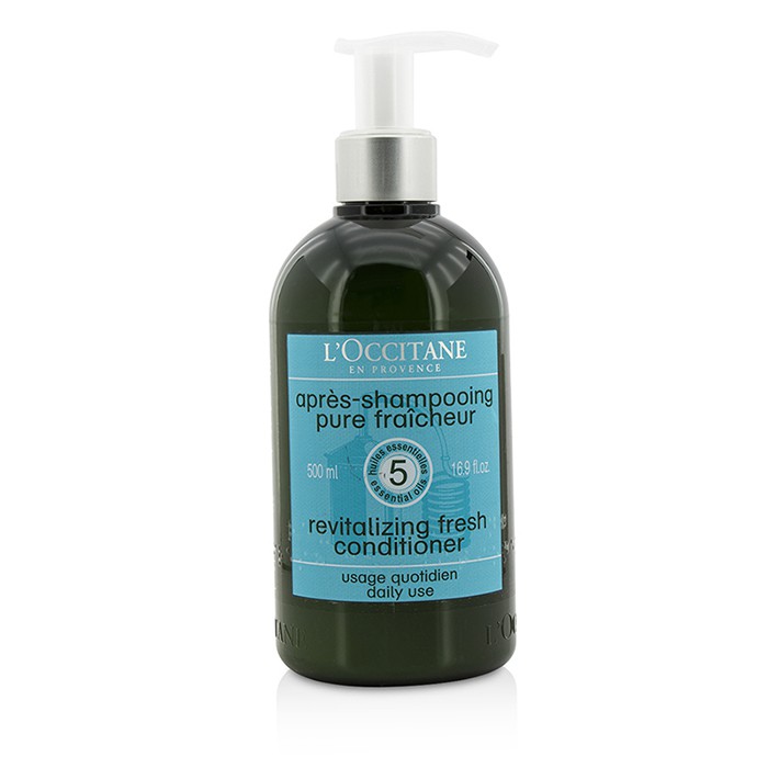 Кондиционер для волос L'Occitane с эфирными маслами и растительным уксусом, 500 мл