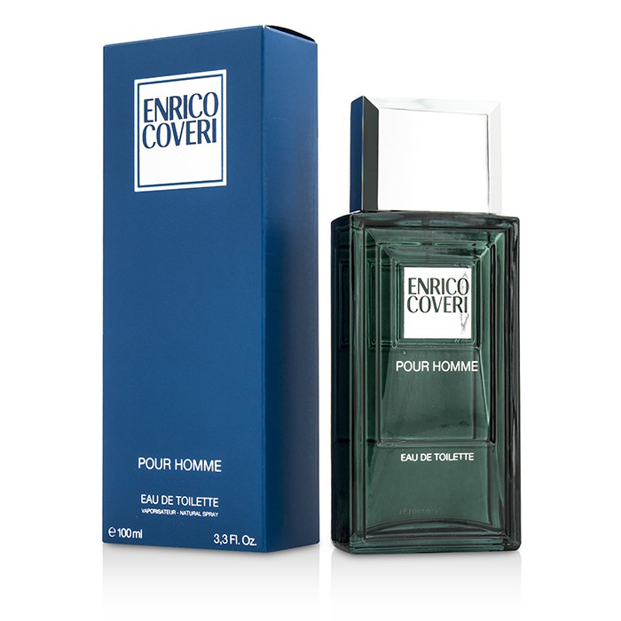 Туалетная вода Enrico Coveri Pour Homme 100 мл для мужчин с древесными и свежими нотами