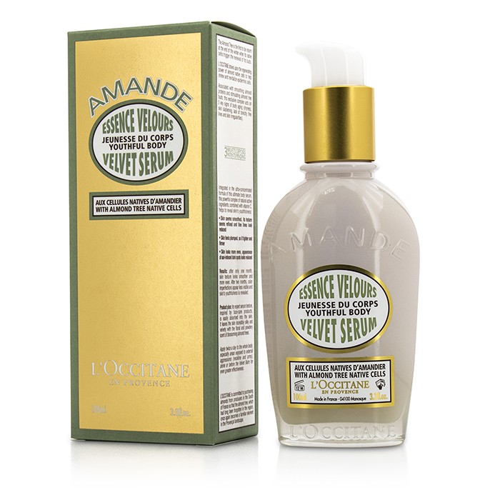 Сыворотка для тела L'Occitane с миндальными клетками и витамином С, 100 мл