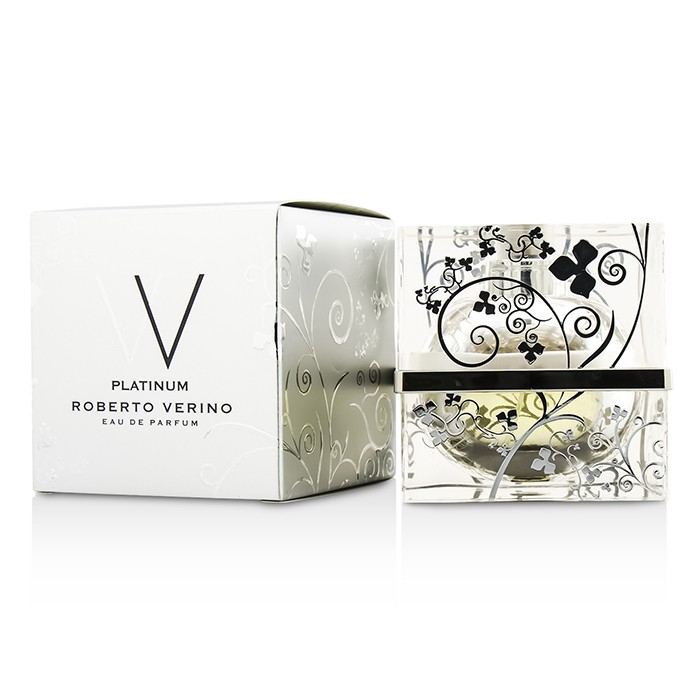 Roberto Verino VV Platinum парфюм 75 мл — освежающий цветочный аромат с нотами мандарина и фиалки