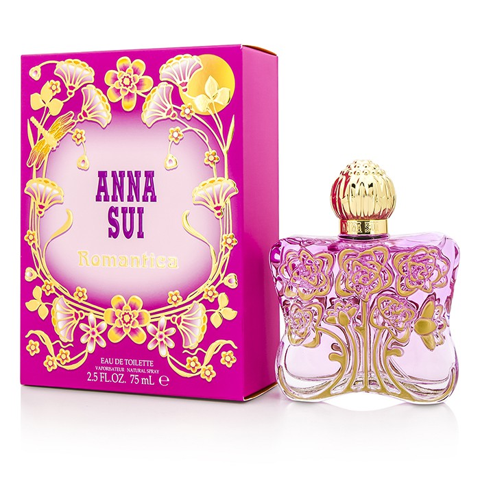 Парфюмерная вода Anna Sui Romantica, цветочно-фруктовый аромат, 75 мл
