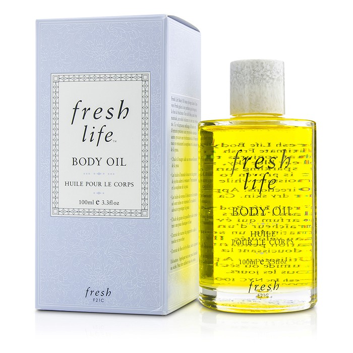 Увлажняющее масло для тела Fresh с цитрусовым ароматом, 100 мл
