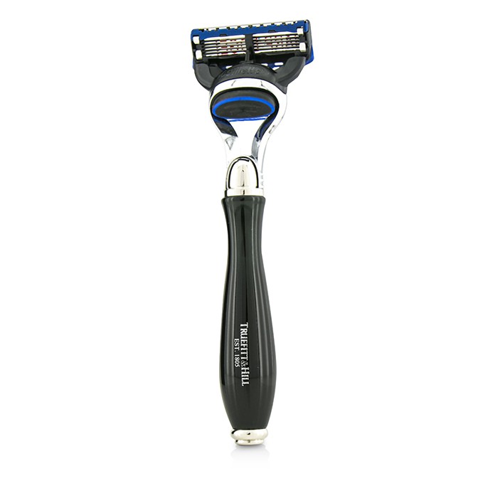 Бритва Wellington от Truefitt & Hill с отделкой из эбенового дерева для лезвий Gillette Fusion 1 шт.