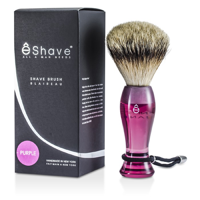 Бритвенная кисть Eshave из енотовой шерсти для комфортного бритья 1 шт.