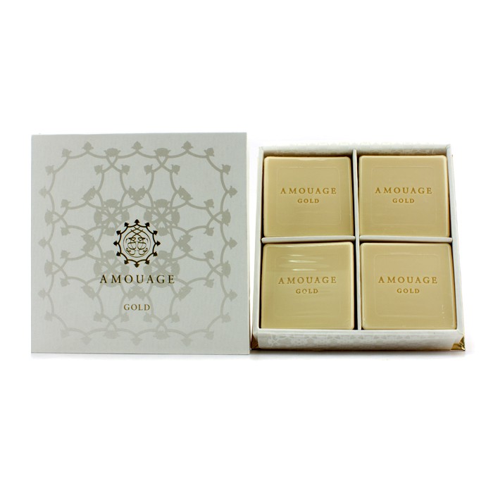 Мыло для тела Amouage Gold с эфирными маслами 4x50 г
