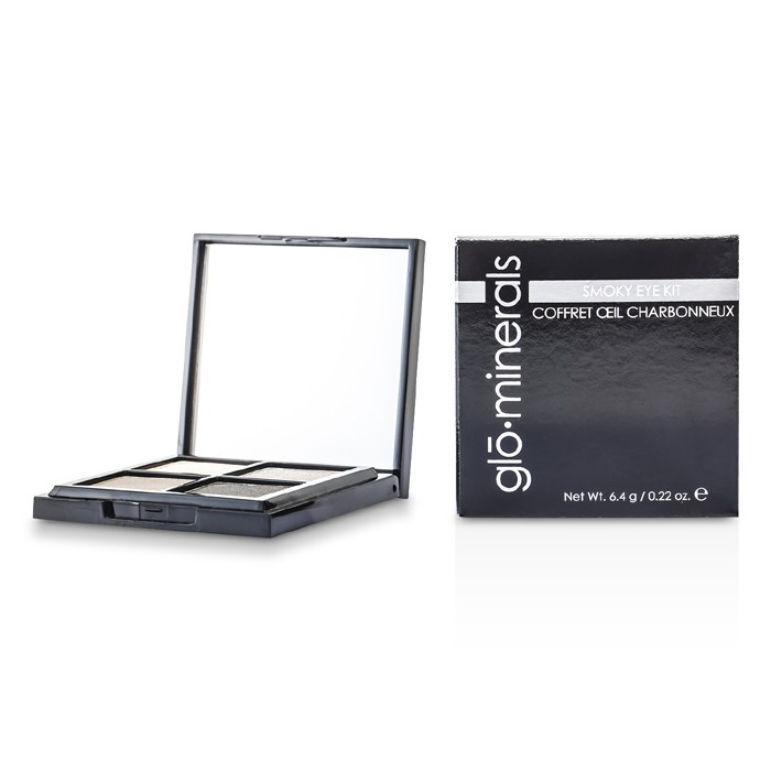 GloSmoky Eye Kit 6.4 г — набор теней для век с четырьмя оттенками для создания металлического smoky eye