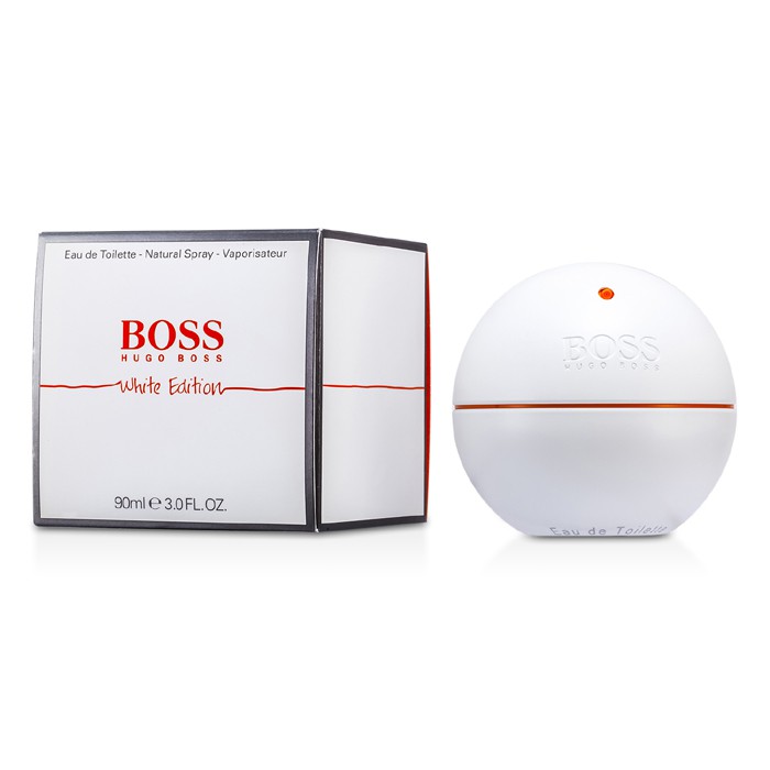 Hugo Boss In Motion White туалетная вода для мужчин с красным апельсином, 90 мл