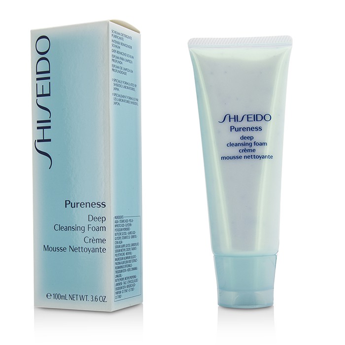 Очищающая пенка для лица Shiseido Pureness с cooling-эффектом, 100 мл
