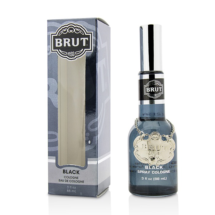 Faberge Brut Black одеколон для мужчин с лимоном и бергамотом, 88 мл