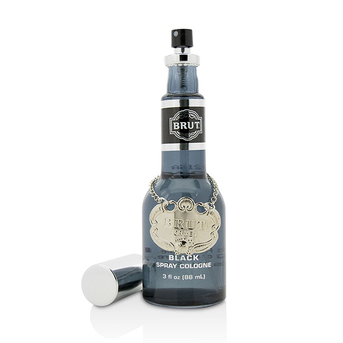 Faberge Brut Black одеколон для мужчин с лимоном и бергамотом, 88 мл