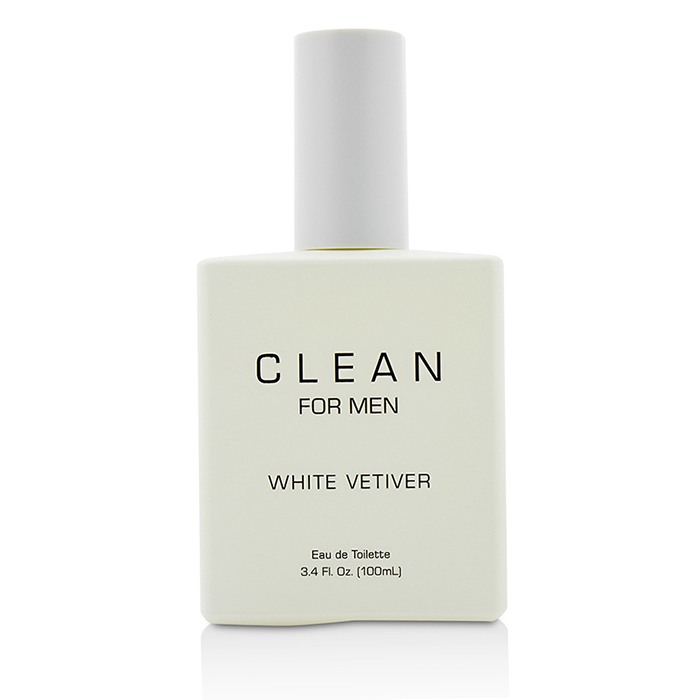 туалетная вода для мужчин Clean White Vetiver с нотами бергамота и ветивера, 100 мл