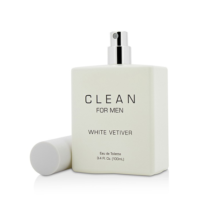 туалетная вода для мужчин Clean White Vetiver с нотами бергамота и ветивера, 100 мл
