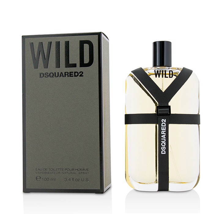 Dsquared2 Wild туалетная вода для мужчин, 100 мл — древесно-зеленый аромат с нотами сантолины и кедра