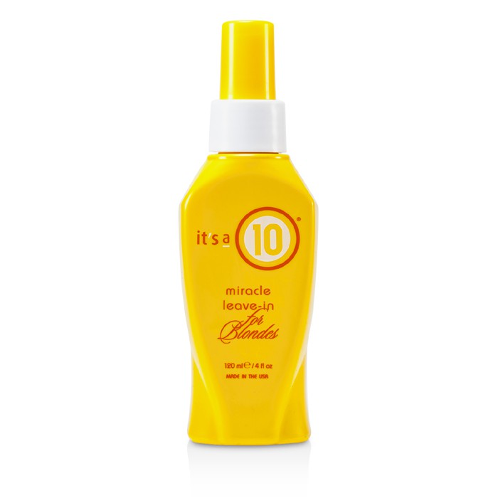 IT'S A 10 Miracle Leave-In для блондинок, флюид 120 мл — уход и защита для светлых волос