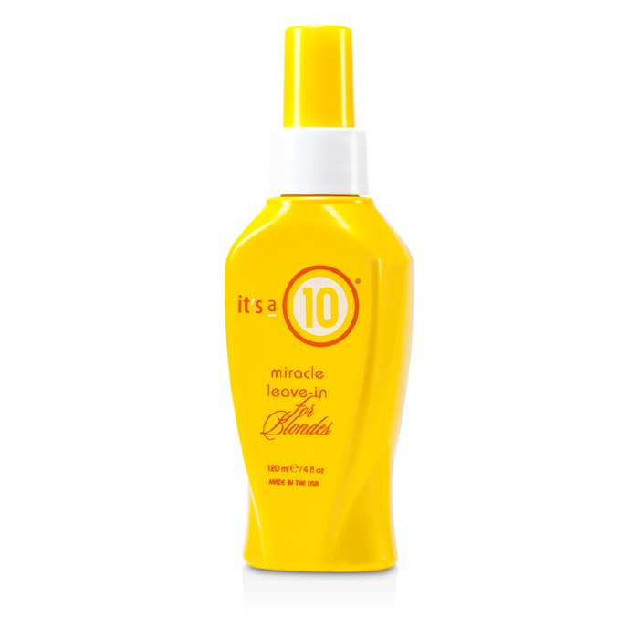 IT'S A 10 Miracle Leave-In для блондинок, флюид 120 мл — уход и защита для светлых волос
