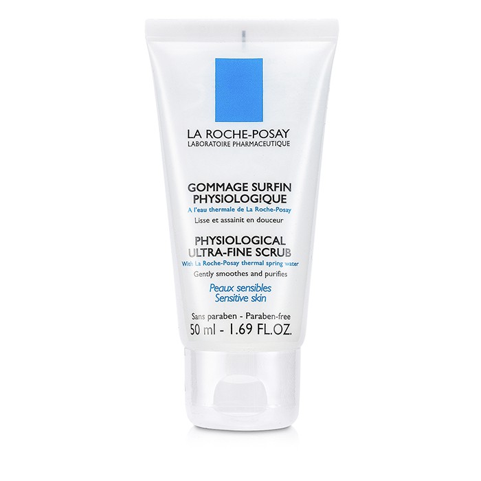 La Roche Posay очищающий скраб для лица с термальной водой для чувствительной кожи, 50 мл