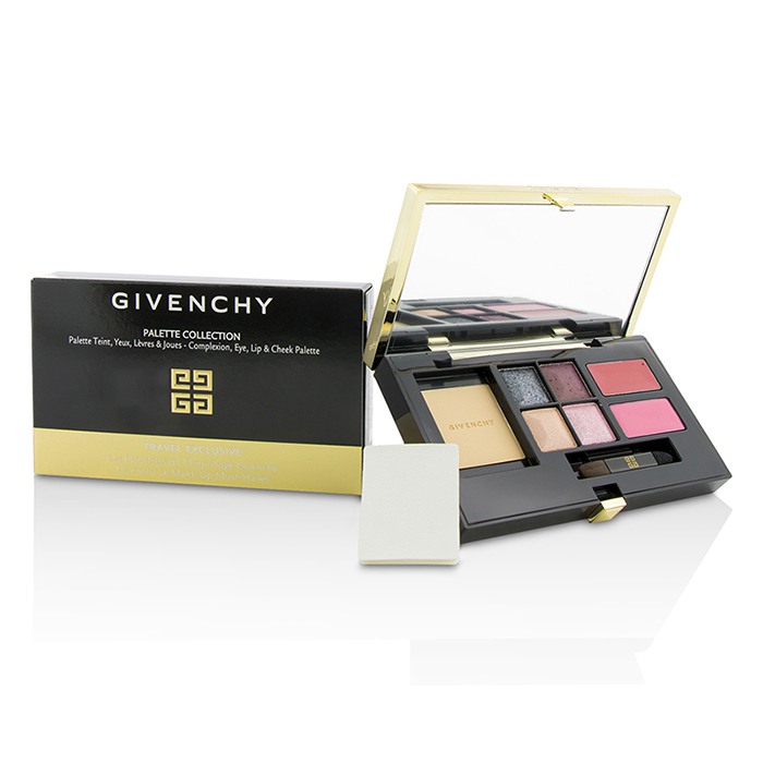 Палитра для макияжа Givenchy с тональной основой, тенями и румянами, 7.5 г
