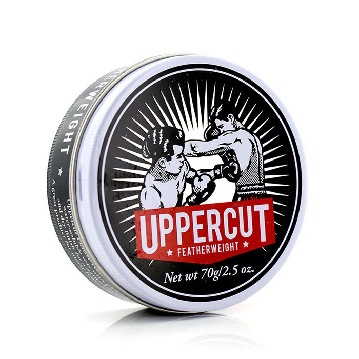 Помада для волос Uppercut Deluxe Featherweight 70 г, матовый финиш, легкая текстура, лимонный аромат