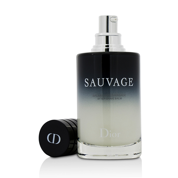 Christian Dior Sauvage бальзам после бритья 100 мл для всех типов кожи, с увлажняющими компонентами и легким ароматом