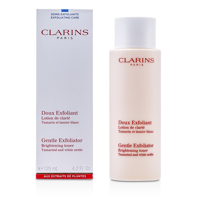 Тонер-эксфолиант с кислотами тамаринда для лица Clarins, 125 мл