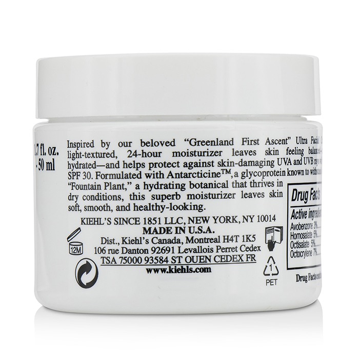 Крем для лица Kiehl's с антарктицином и SPF 30, 50 мл
