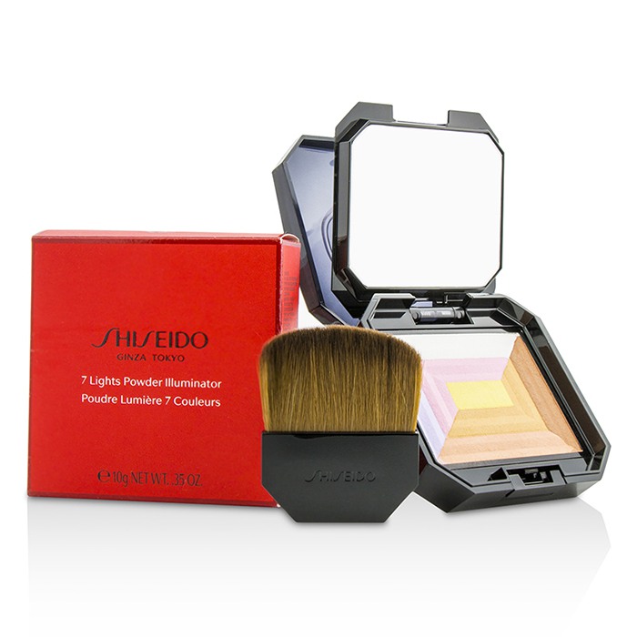 Shiseido порошковый освежитель для лица с эффектом сияния 10 г