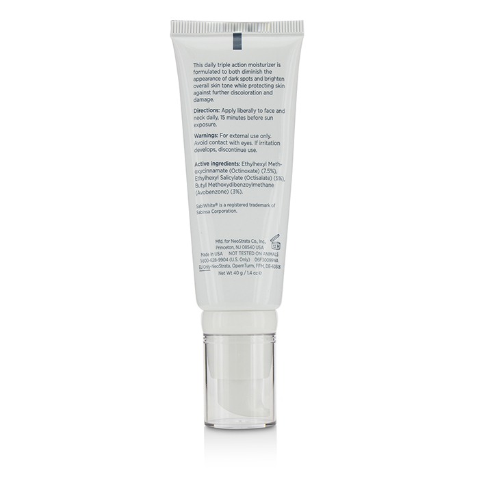 Neostrata осветляющий крем с SPF 25 для лица 40 г с NeoGlucosamine и антиоксидантами