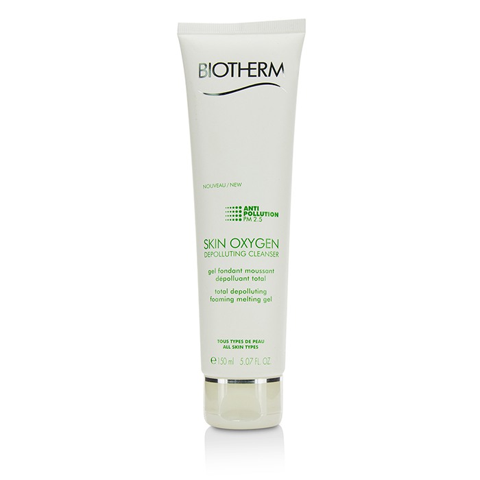 Очищающий гель для лица Biotherm Skin Oxygen с экстрактом хлореллы 150 мл