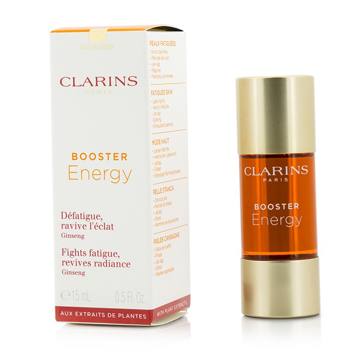 Clarins бустер энергии с экстрактом гуараны для лица 15 мл