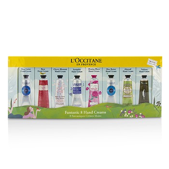 Набор кремов для рук L'Occitane с маслом ши, 8x30 мл
