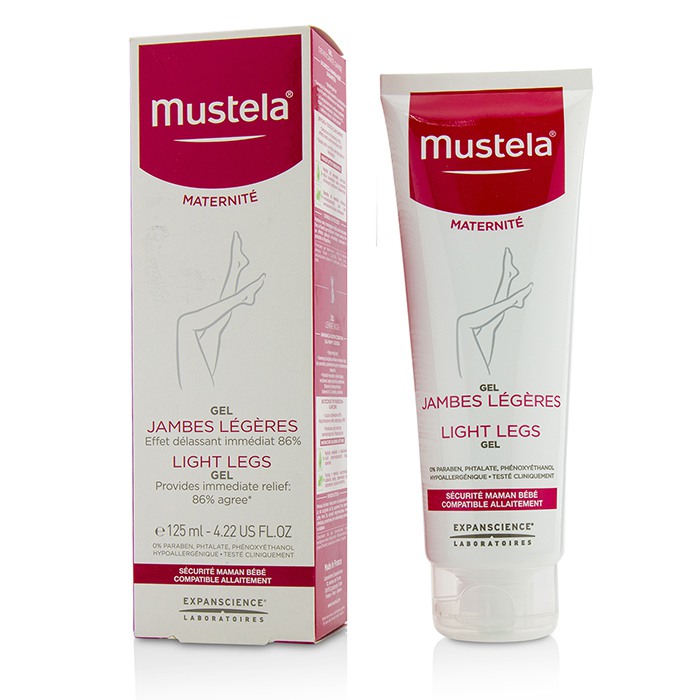 Mustela гель для ног с пептидами авокадо, 125 мл — легкость и восстановление во время беременности